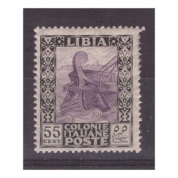 LIBIA  1921  -  PITTORICA -   55  CENTESIMI    NUOVO **