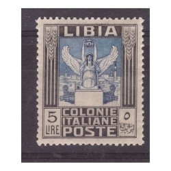 LIBIA  1921  -  PITTORICA -   5 LIRE   NUOVO **