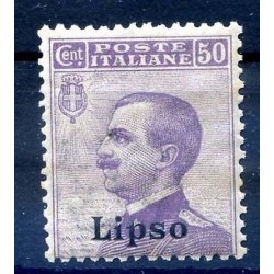 ISOLE EGEO LIPSO 1912 - Centesimi 50 NUOVO **