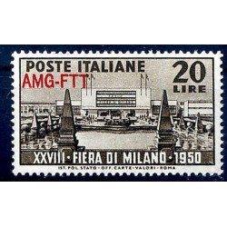 TRIESTE  A - 1950  FIERA DI MILANO   NUOVO  **