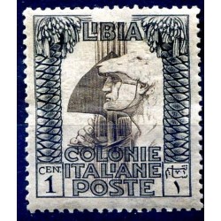 LIBIA 1921 - PITTORICA CENT. 1 NUOVO **