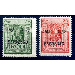 RODI EGEO - 1944 ESPRESSI Serie nuova **