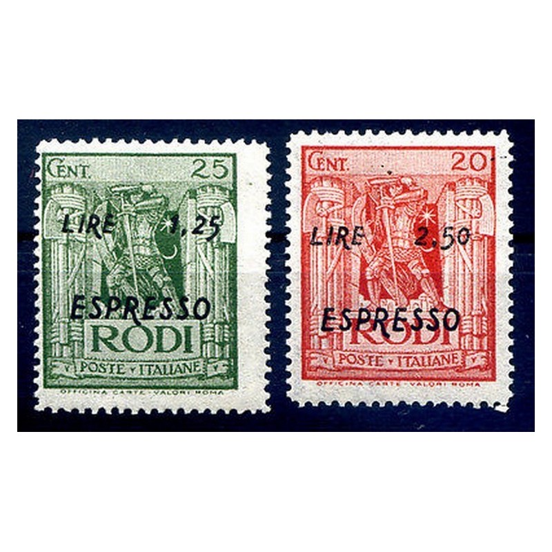 RODI EGEO - 1944 ESPRESSI Serie nuova **